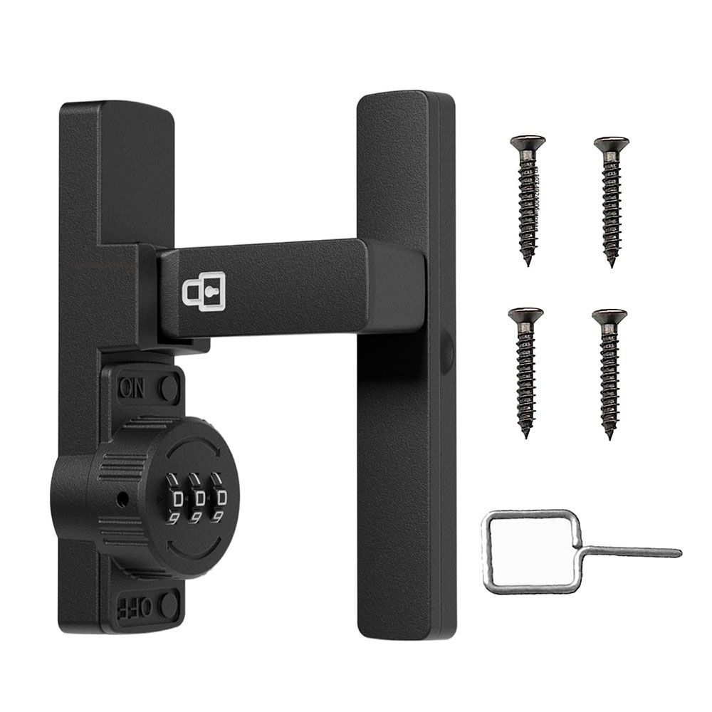 Home Bathroom Lock - Beveiliging Schuur Deurslot 3-cijferig combinatieslot Huisdeurslot