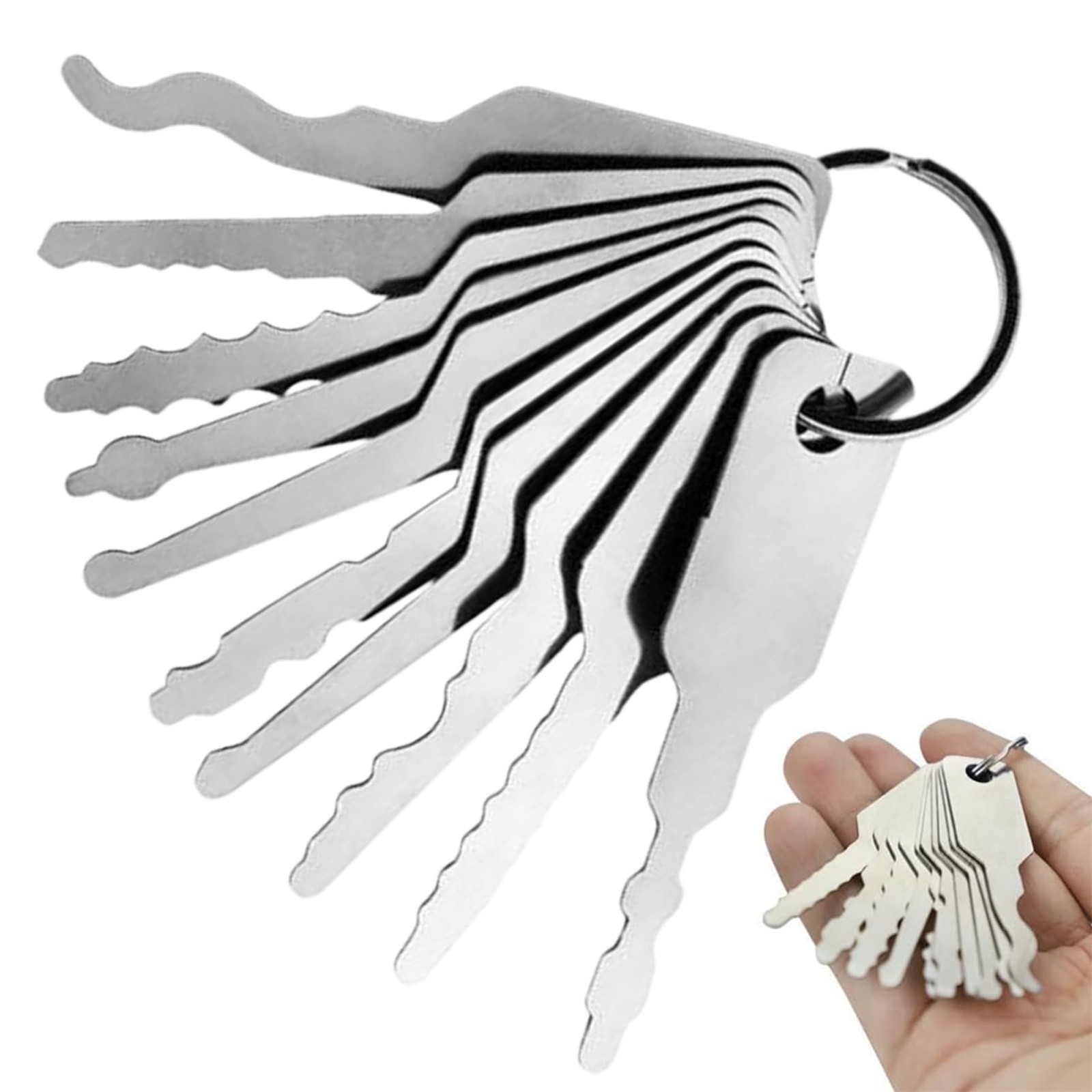 Home Bathroom Lock - 10 stks/partij Ongesneden Sleutel Blanks Slotenmaker