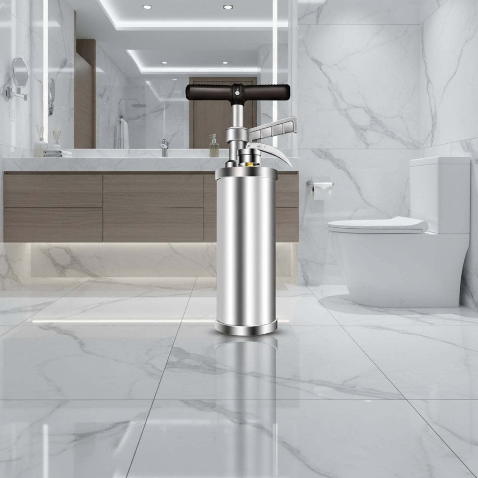 Home Bathroom Pressure Pump - Luchtdrukafvoerontstopper Snelle ontstopper Toiletzuigerpomp Thuisgereedschap voor