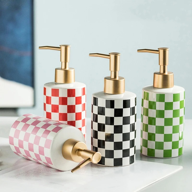 Creatieve keramische zeepdispe - Home Bathroom Pressure Pump recensie en prijs