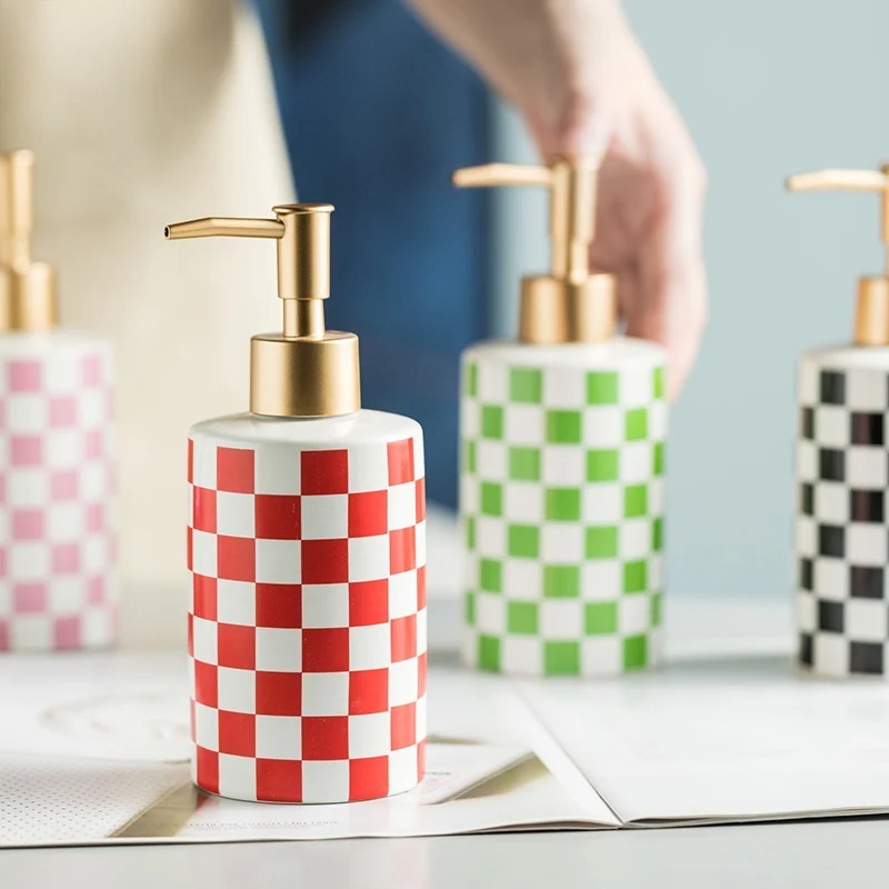 Creatieve keramische zeepdispe - Home Bathroom Pressure Pump recensie en prijs