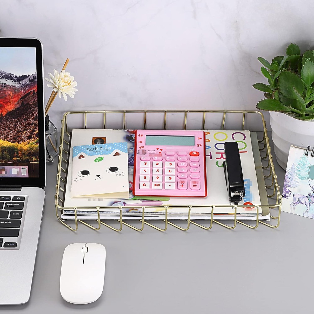 Elegante gouden draad bureau-o - Home Bathroom Images recensie en prijs