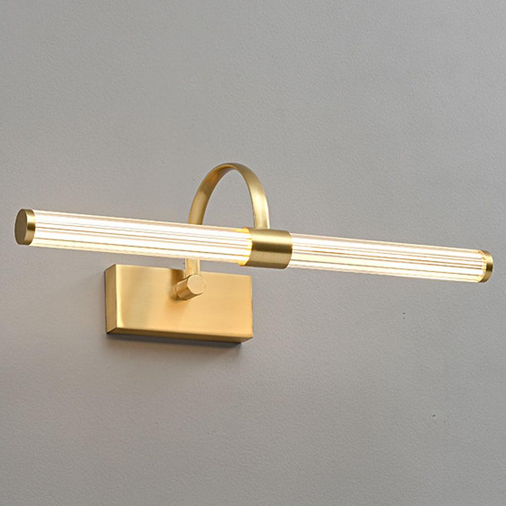 Moderne messing acryl LED wand - Home Theater Bathroom recensie en prijs
