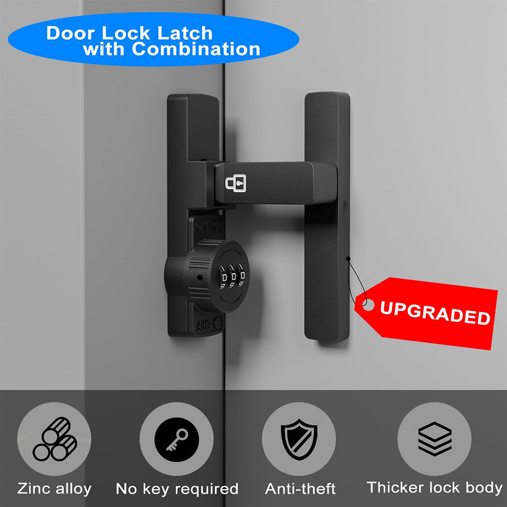 Beveiliging Schuur Deurslot 3- - Home Bathroom Lock recensie en prijs