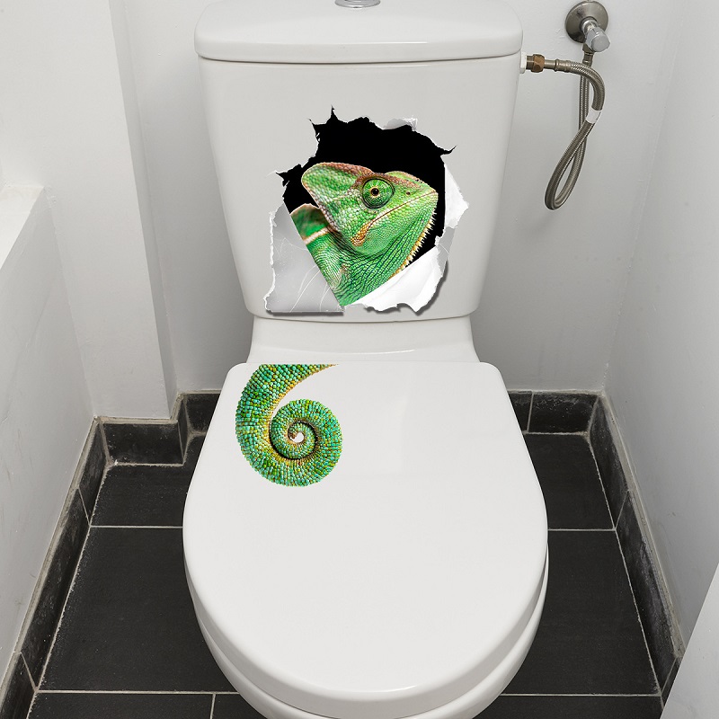 Grillige muurbrekende hagedis  - Home Bathroom Break recensie en prijs