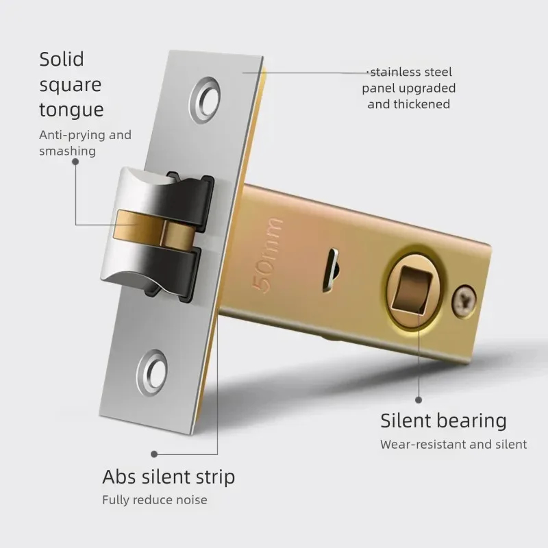 Universeel roestvrijstalen sle - Home Bathroom Lock recensie en prijs