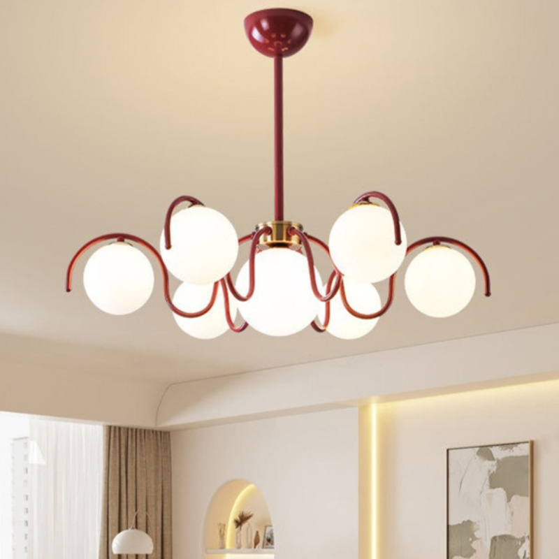 Crèmekleurige LED-plafondkroon - Home Bathroom Lighting Design recensie en prijs