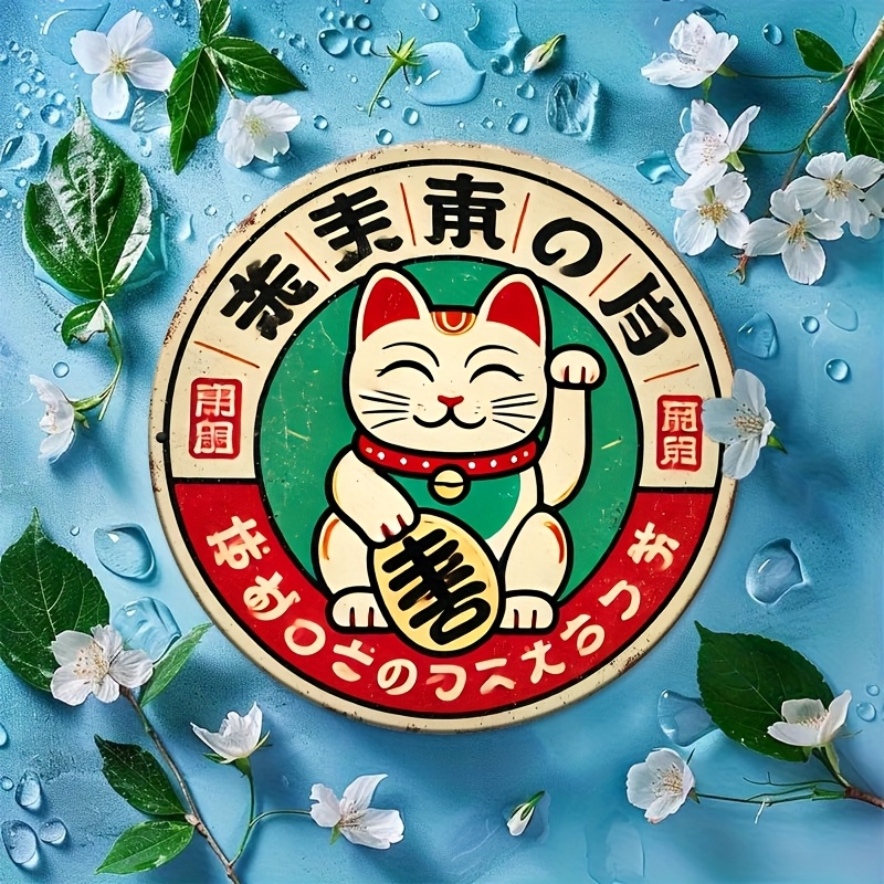 Vintage Japanse Maneki Neko Ca - Home Bathroom Signs recensie en prijs