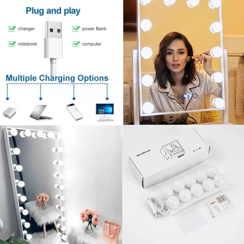 LED-lichtpasta spiegel make-up - Home Theater Bathroom recensie en prijs