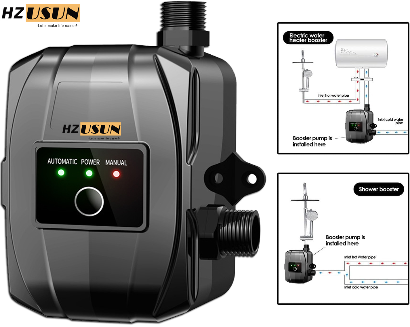 150W 24V Volautomatische Drukv - Home Bathroom Pressure Pump recensie en prijs