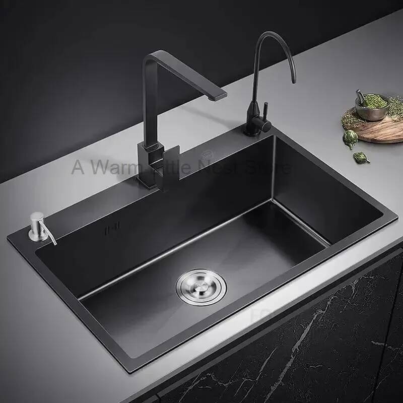 Badkamer Zwarte Nano Keukenkra - Home One Bathroom Accessories recensie en prijs