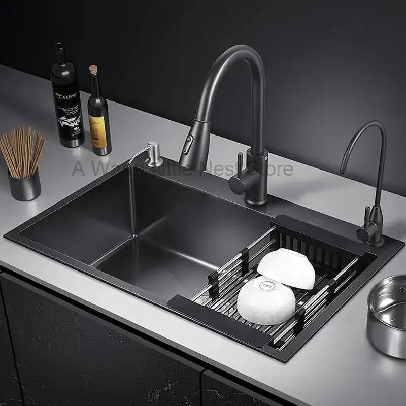 Badkamer Zwarte Nano Keukenkra - Home One Bathroom Accessories recensie en prijs