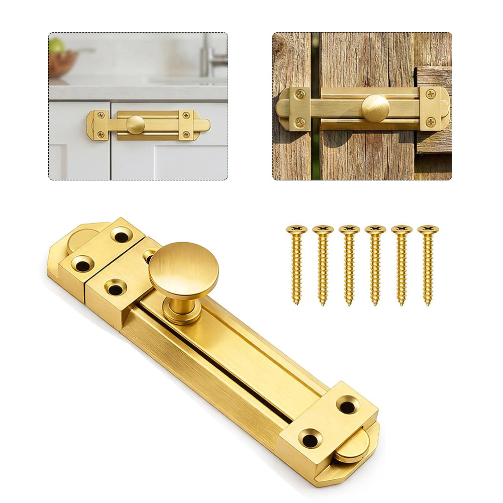 5 inch massief messing schuifd - Home Bathroom Lock recensie en prijs