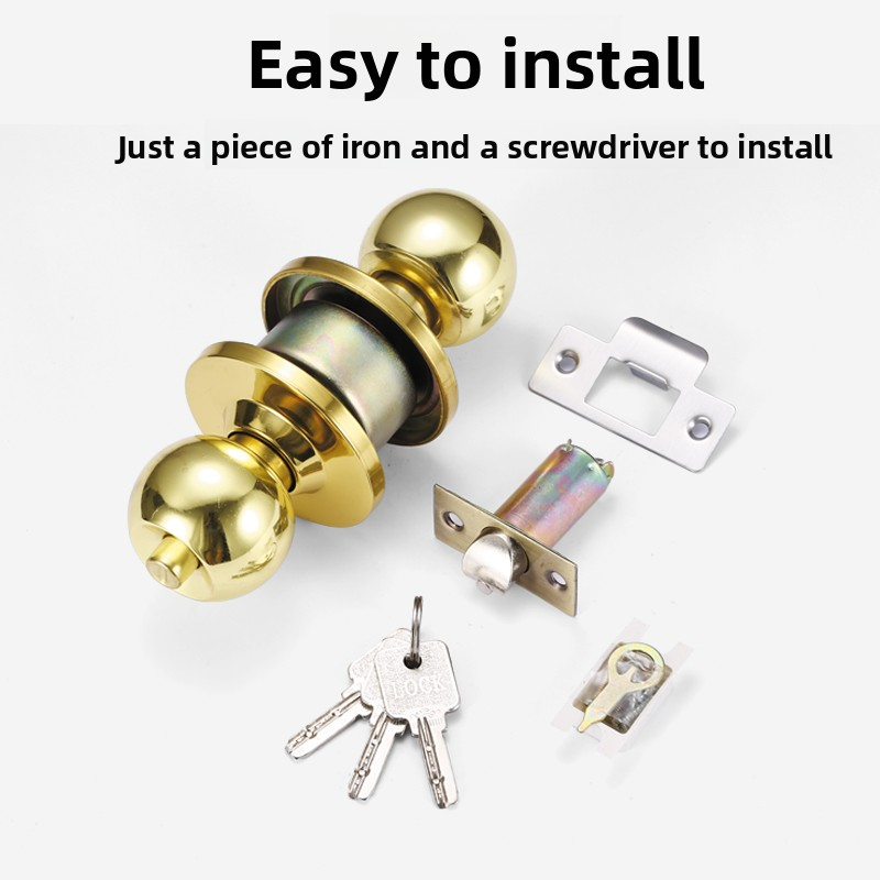 Universele roestvrijstalen bol - Home Bathroom Lock recensie en prijs