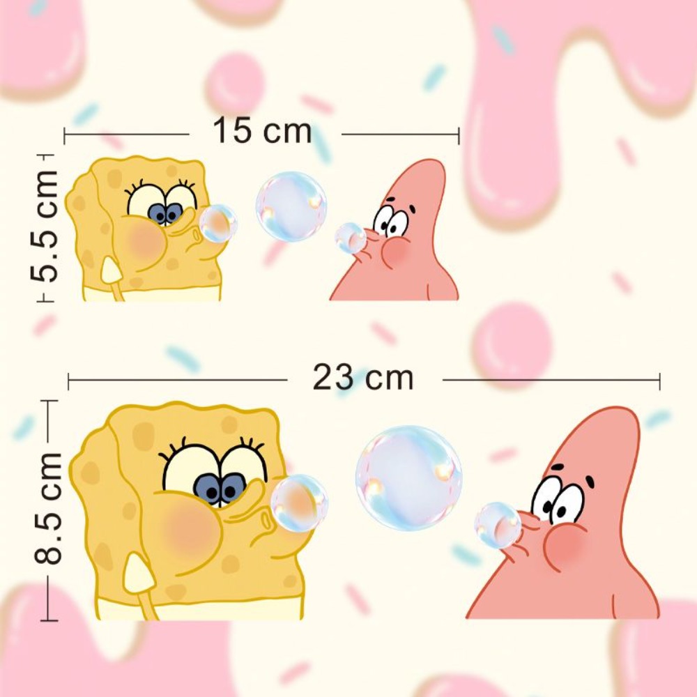 SpongeBob badkamerspiegelstick - Home Theater Bathroom recensie en prijs