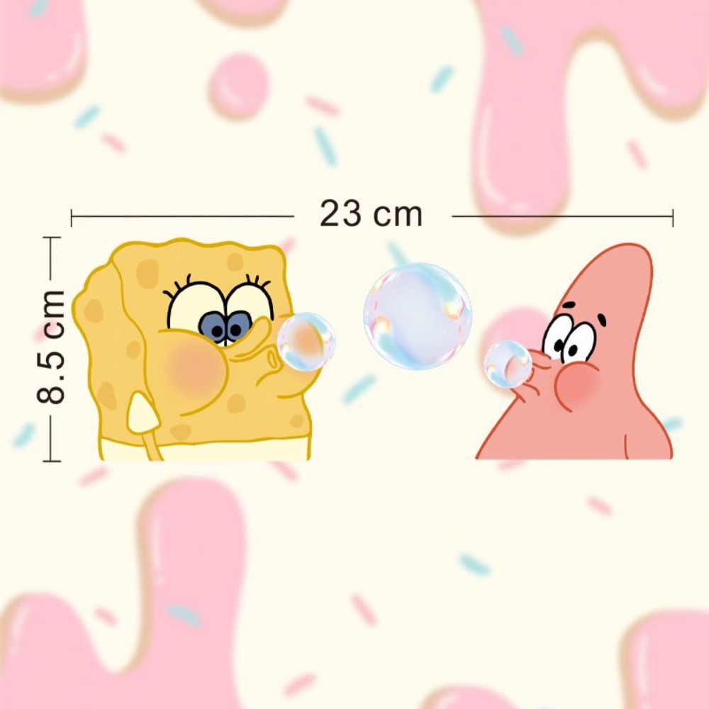 SpongeBob badkamerspiegelstick - Home Theater Bathroom recensie en prijs