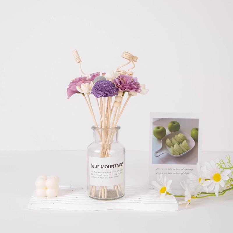 Rotan stokken en Sola bloemen  - Home One Bathroom Accessories recensie en prijs