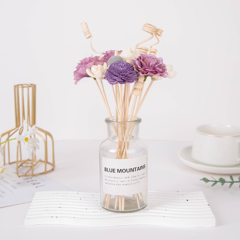 Rotan stokken en Sola bloemen  - Home One Bathroom Accessories recensie en prijs